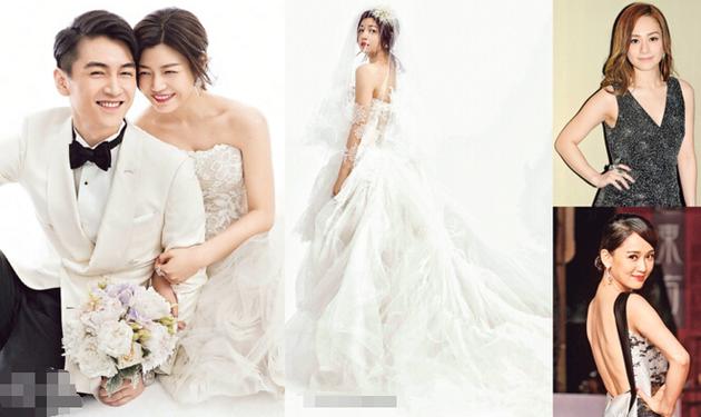 陳曉與陳妍希今天舉行婚禮，展開人生新一頁。
