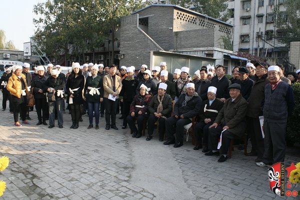 著名豫劇表演藝術(shù)家、“汴京三王”之一王敬先追悼會(huì)現(xiàn)場(chǎng)