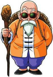 　《七龍珠》經典形象龜仙人。