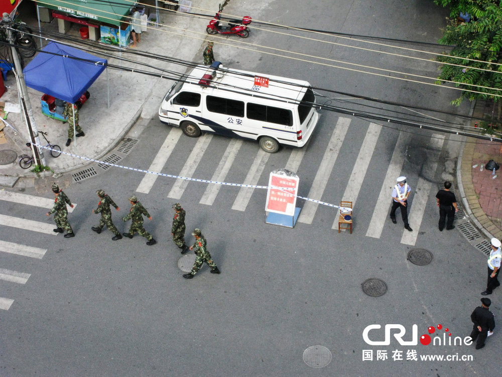 2013年07月10日，廣西壯族自治區(qū)北海市，武警巡邏。圖片來(lái)源：飛影/CFP