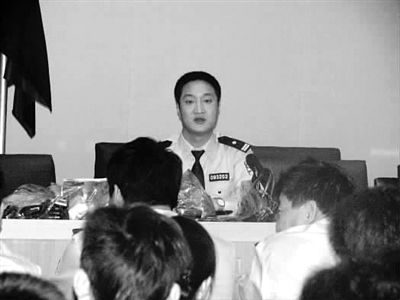 原夏縣公安局長孫宏軍資料圖。他涉嫌違紀違法目前被調查。