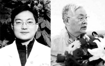 王宇澄(左)曾是王正敏的學(xué)生與親密助手，他認(rèn)為自己在導(dǎo)師評選院士過程中立下汗馬功勞，卻未獲回報(bào)。師徒最終反目。