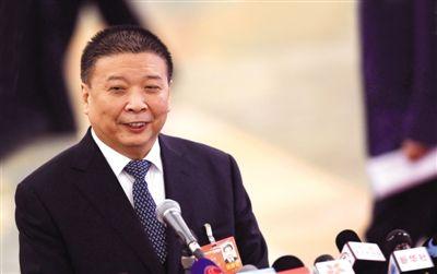 國土資源部部長姜大明。新華社記者