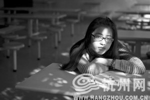 　筆試面試都過了最終沒被錄取，讓胡格格非常失落。 記者 陳中秋 攝