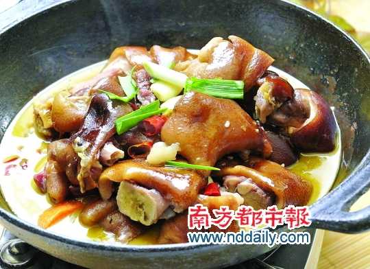 臘豬腳跟鹵豬手、南乳豬手味道是完全不同的