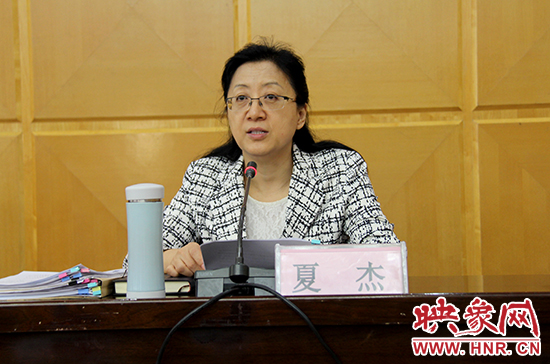 河南省委常委、組織部部長夏杰