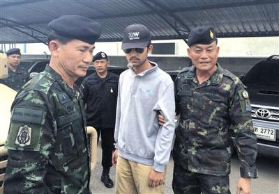 9月1日，泰國警方在泰國與柬埔寨邊境抓獲曼谷爆炸案主要嫌疑犯。圖/CFP