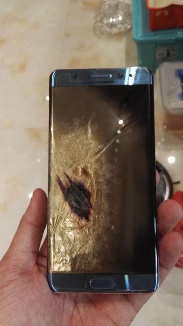 國(guó)行版三星Note 7也炸了？京東確認(rèn)這個(gè)訂單是真的