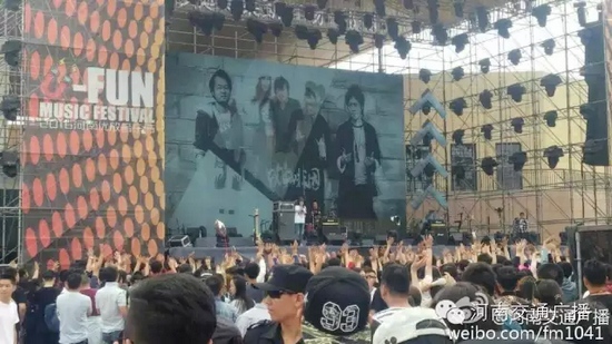 河南交通廣播主持人佳音、彎彎、朱浩都登上了優(yōu)放舞臺(tái)，優(yōu)放，交廣在這里！