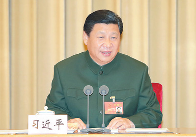 中央軍委改革工作會議11月24日至26日在京舉行。中共中央總書記、國家主席、中央軍委主席、中央軍委深化國防和軍隊(duì)改革領(lǐng)導(dǎo)小組組長習(xí)近平出席會議并發(fā)表重要講話。 新華社記者 李剛攝