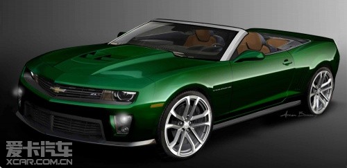 雪佛蘭科邁羅ZL1敞篷概念跑車 雪佛蘭科邁羅ZL1敞篷概念跑車