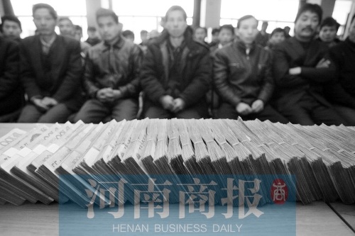 打擊拖欠農(nóng)民工工資，鄭州今年又出狠招（資料圖）河南商報記者 王春勝/攝