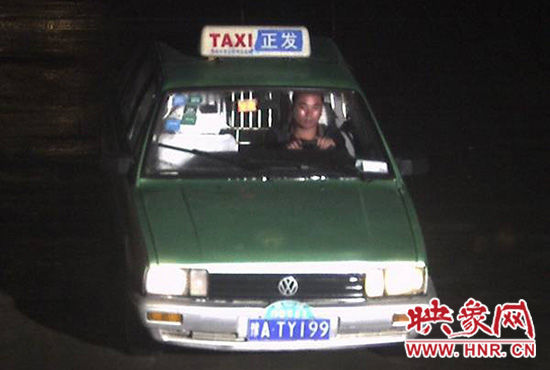 肇事嫌疑車輛及司機照片。