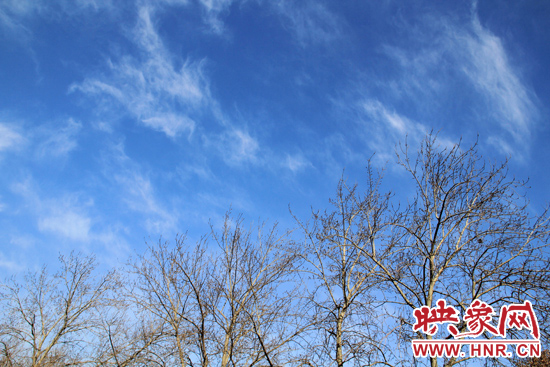 鄭州久違的藍天 鄭州久違的藍天