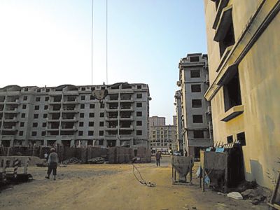 　適園雅居小區(qū)，已建起13棟住宅樓。