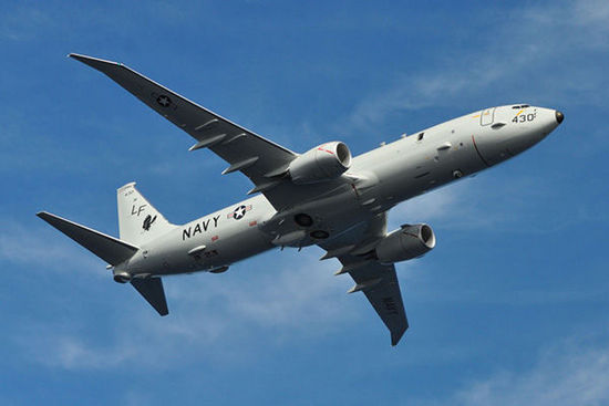 　　美國(guó)海軍的海神P-8巡邏機(jī)專門從事遠(yuǎn)距離任務(wù)，包括情報(bào)搜集和偵察。