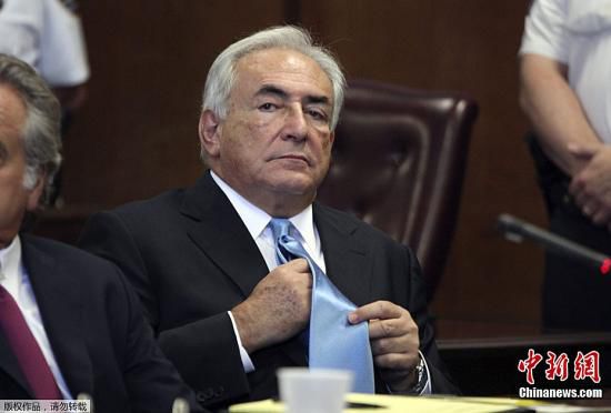 資料圖：前國際貨幣基金組織總裁斯特勞斯-卡恩。