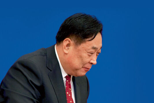 張力軍從環(huán)保部副部長任上退休兩年多后，被中紀委宣布接受組織調查。資料圖