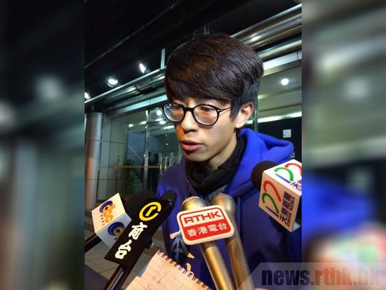 黃臺仰因設想參與旺角暴亂被香港警方拘捕，被指涉嫌參與旺角暴動。