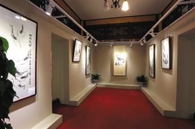 去年6月，益壽堂舉辦了“紀念頤和園對公眾開放一百周年書畫展”。